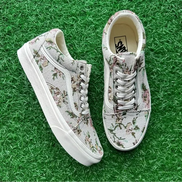 Vans Old Skool Tapestry Floral Marshmallow - Picture 7 of 10